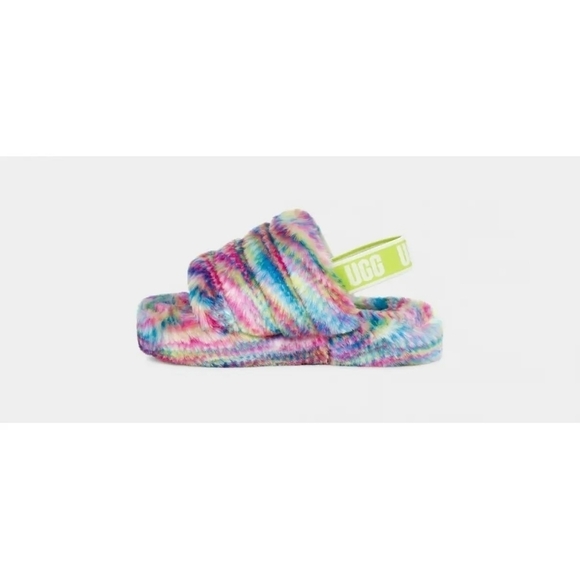 UGG - Fluff Yeah Pixelate Womens Slippers - Picture 4 of 8